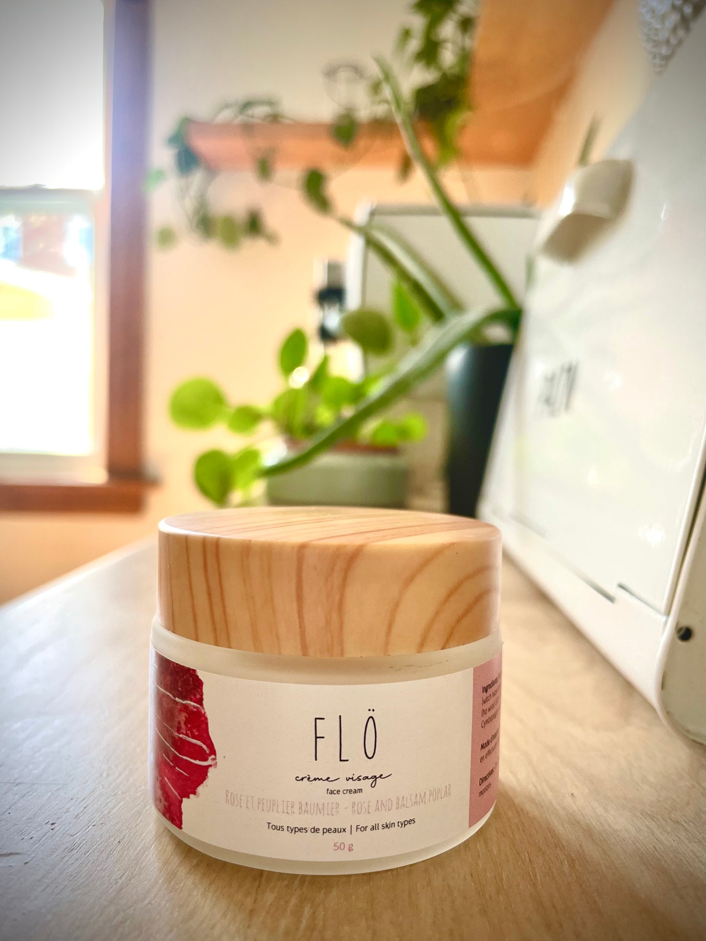 Crème Rose et Peuplier baumier